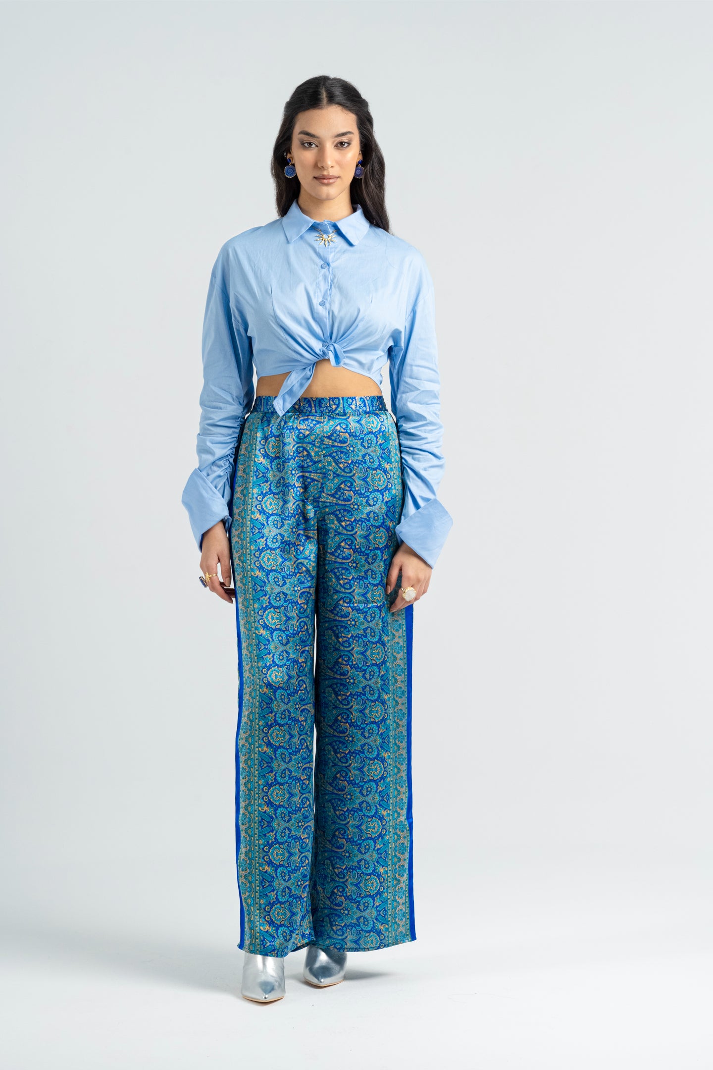 Samarkand - Silky Blue Pants